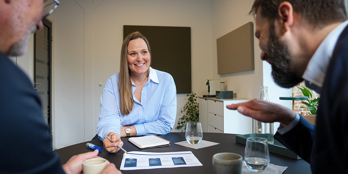 Mødesituation med Elevate Management